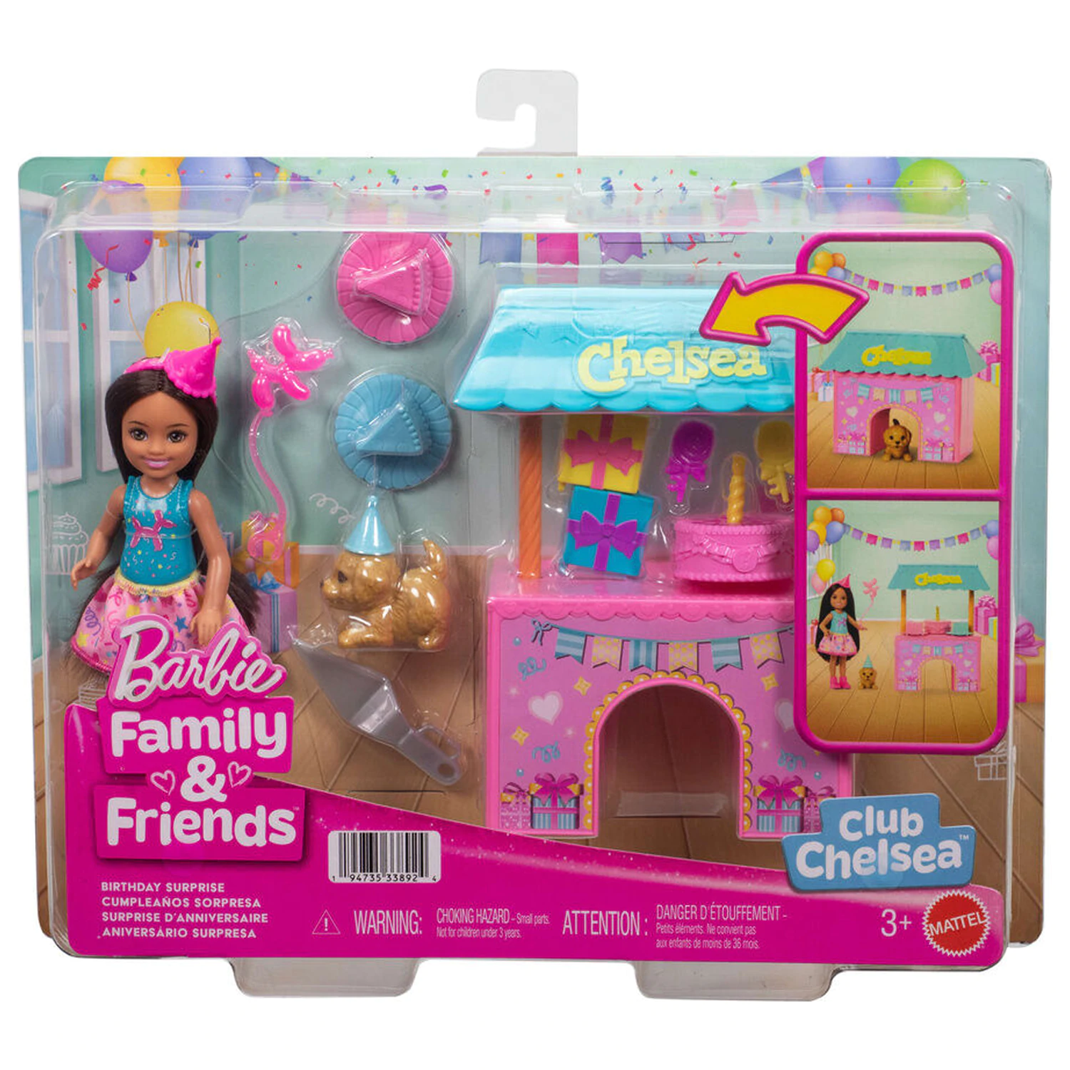 Barbie Surprise Geburtstagsparty Puppe Produktfoto