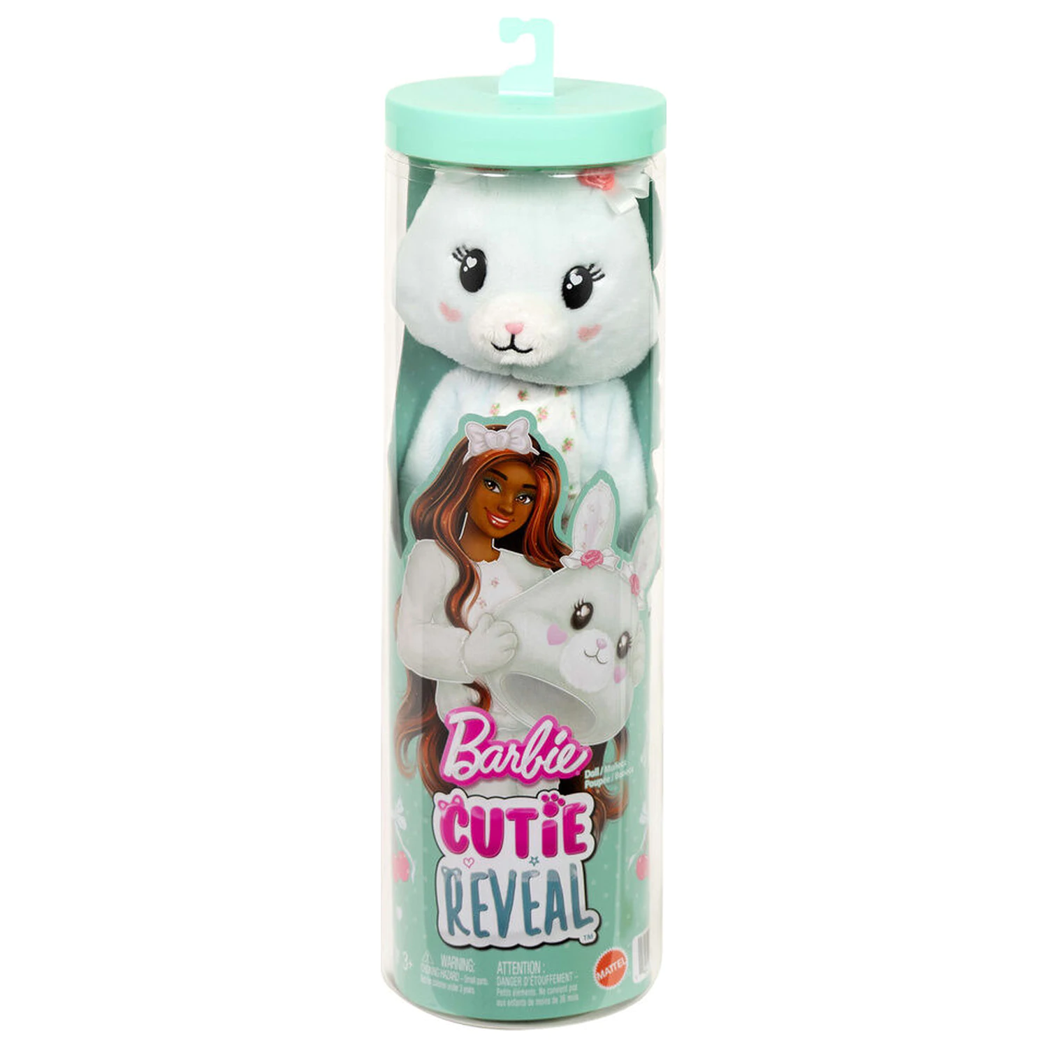 Barbie Sweet Ties Cutie Reveal Mint Bunny Puppe Produktfoto
