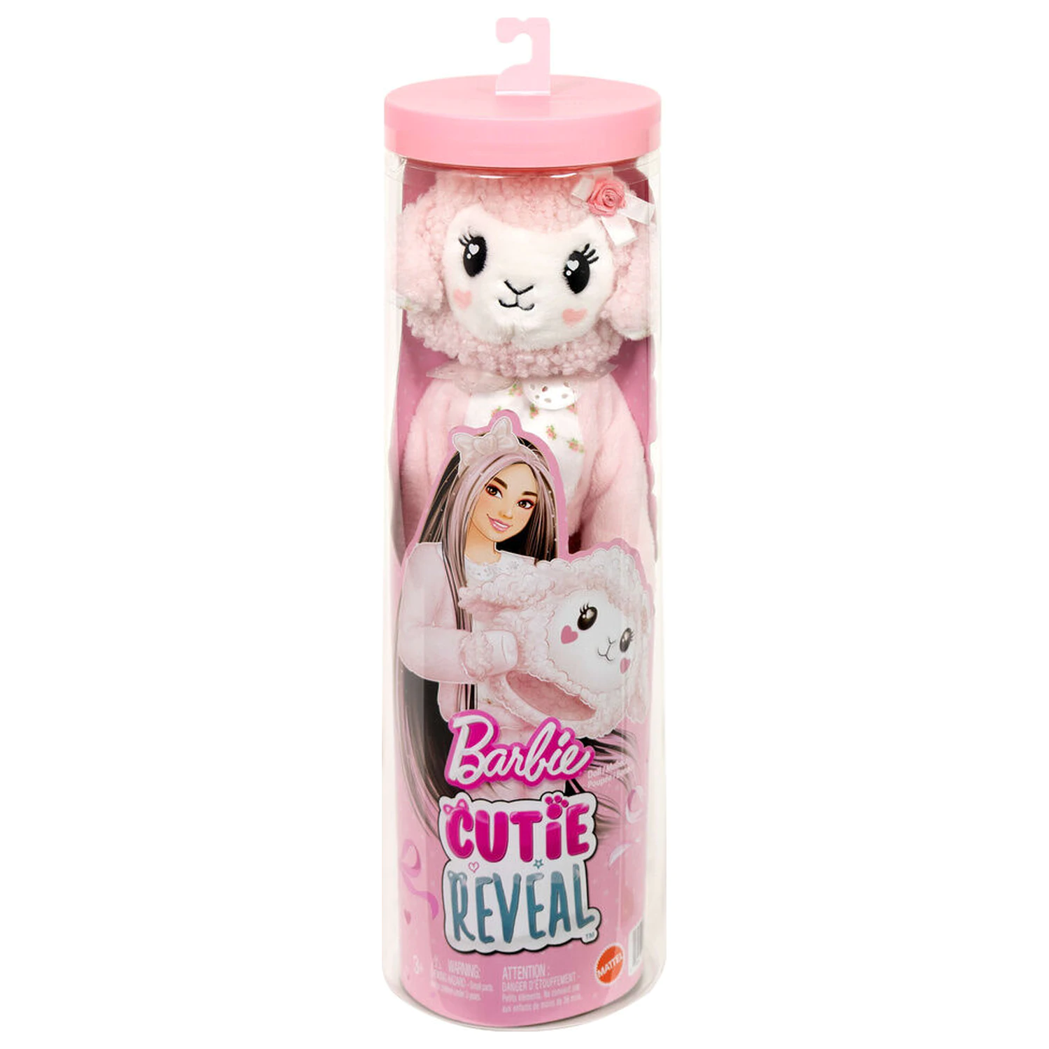 Barbie Sweet Ties Cutie Reveal Pink Sheep Puppe Produktfoto