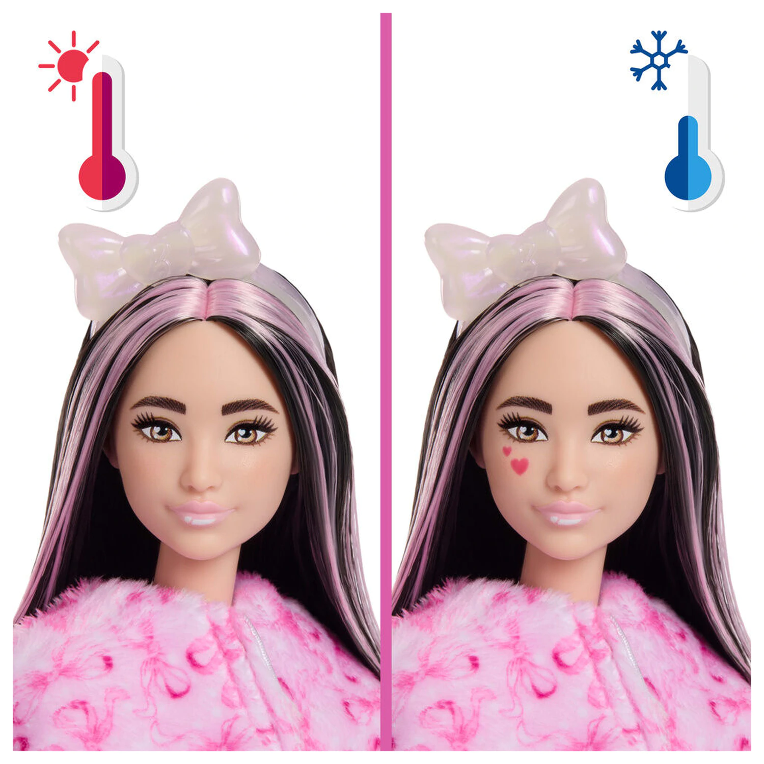 Barbie Sweet Ties Cutie Reveal Pink Sheep Puppe Produktfoto