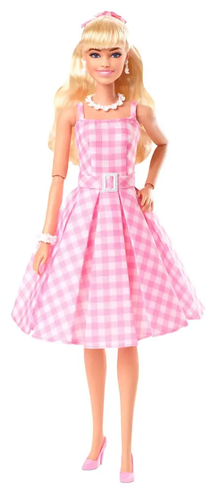 Barbie The Movie Puppe Barbie in Pink Gingham Dress [BESCHÄDIGTES PAKET] termékfotó
