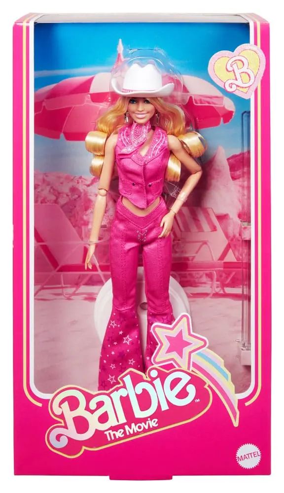 Barbie The Movie Puppe Barbie in Pink Western Outfit Produktfoto
