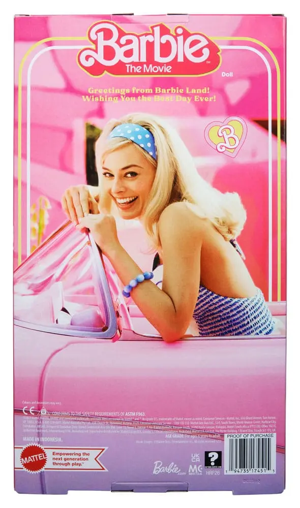 Barbie The Movie Puppe Barbie in Plaid Matching Set Produktfoto