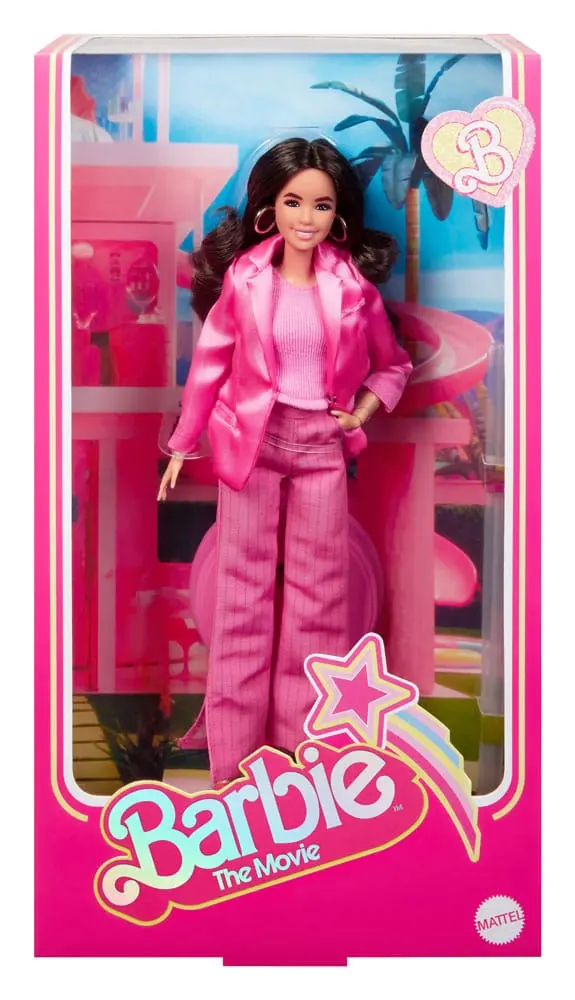 Barbie The Movie Puppe Gloria Wearing Pink Power Pantsuit termékfotó