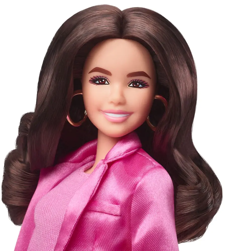 Barbie The Movie Puppe Gloria Wearing Pink Power Pantsuit termékfotó