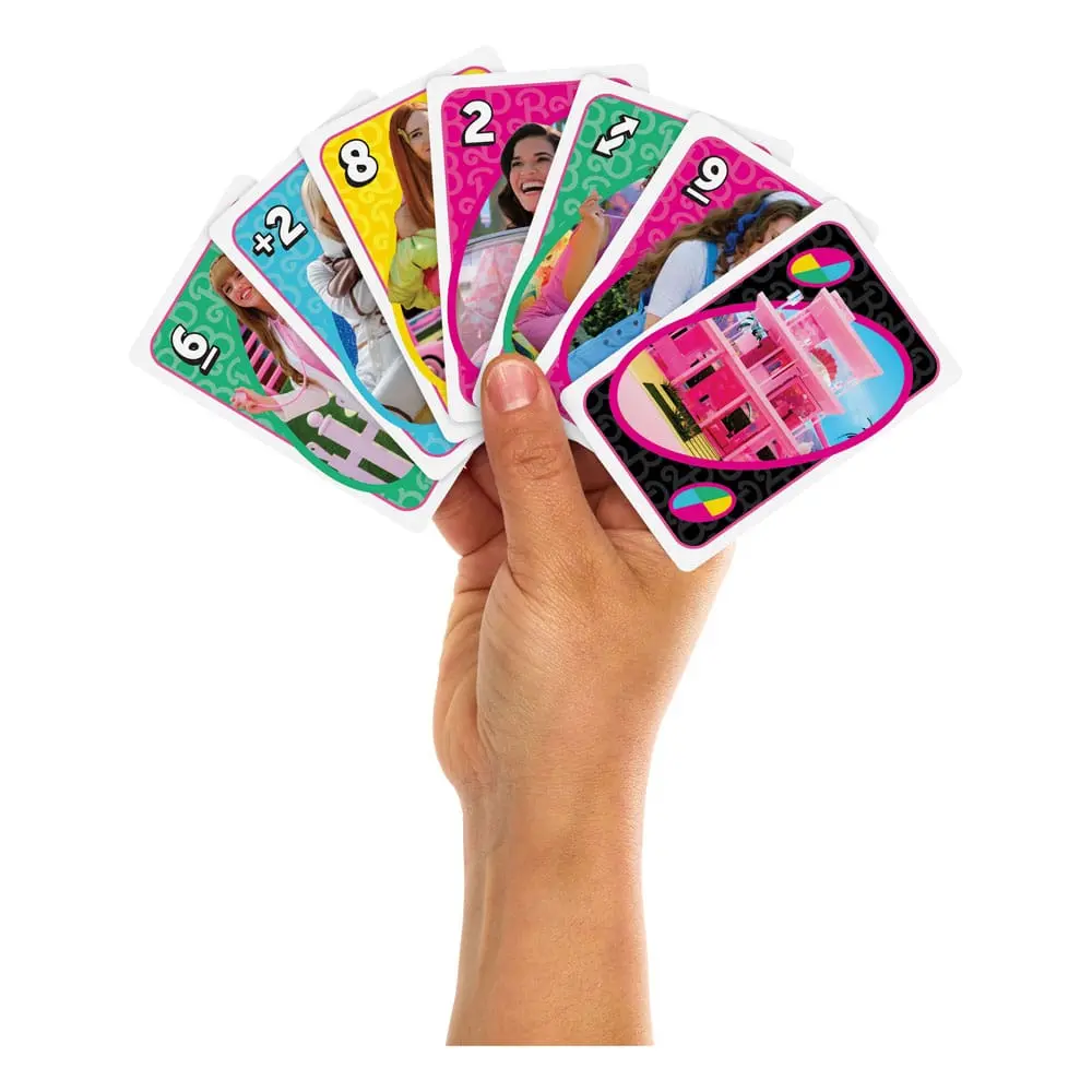 Barbie The Movie UNO Kartenspiel Produktfoto