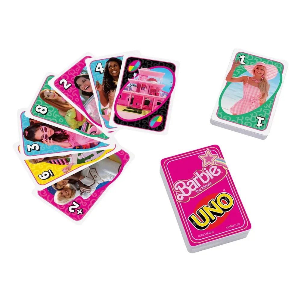 Barbie The Movie UNO Kartenspiel Produktfoto