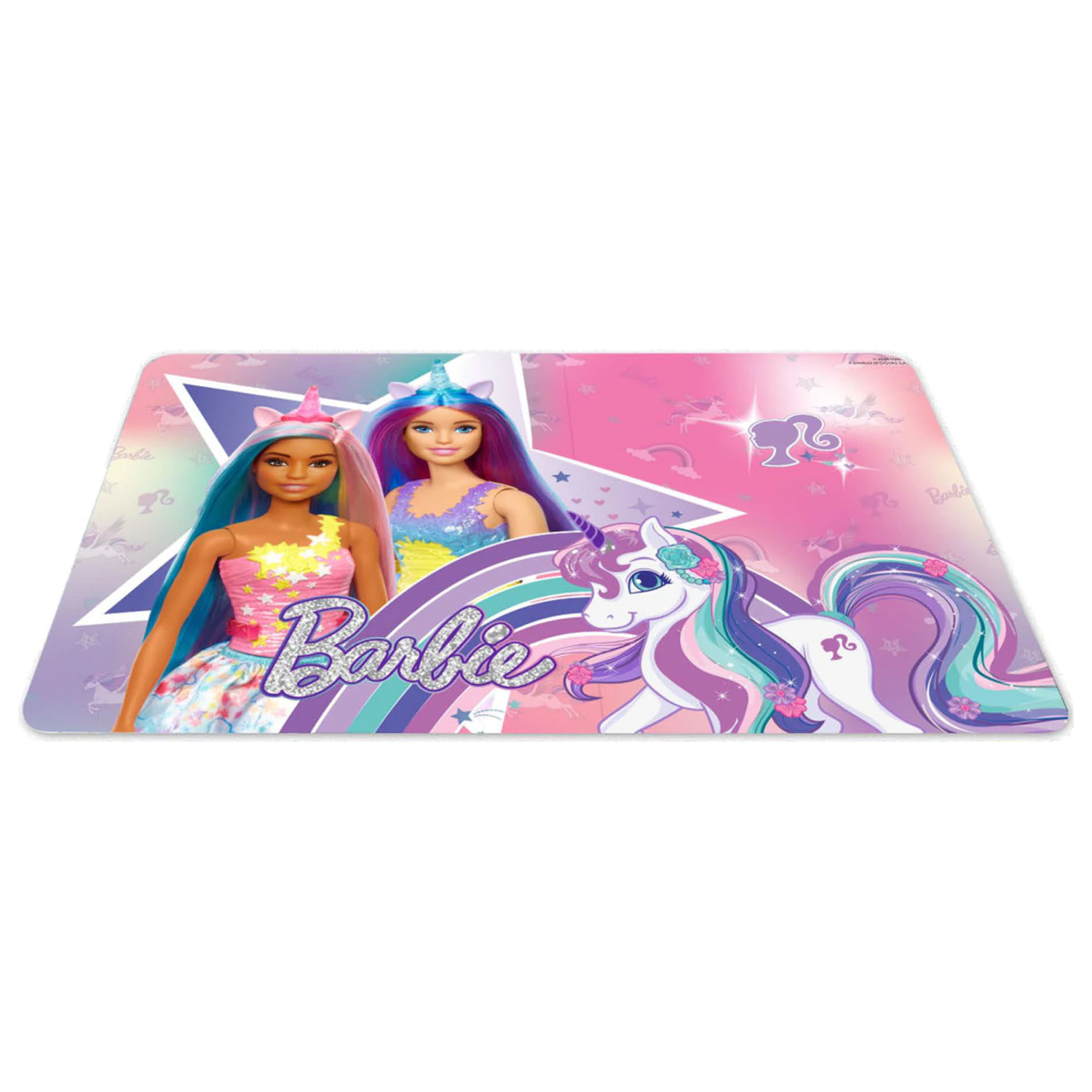 Barbie Unicorn Tischset 43x28 cm Produktfoto