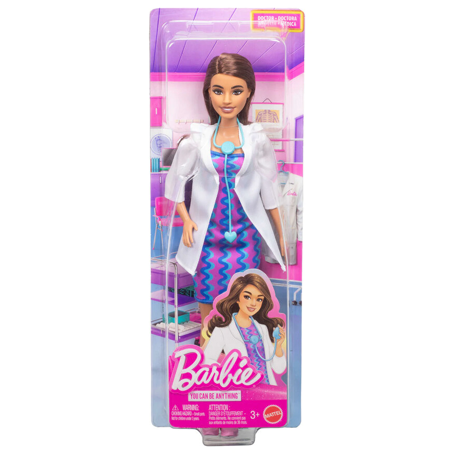 Barbie You Can Be a Doctor Puppe Produktfoto