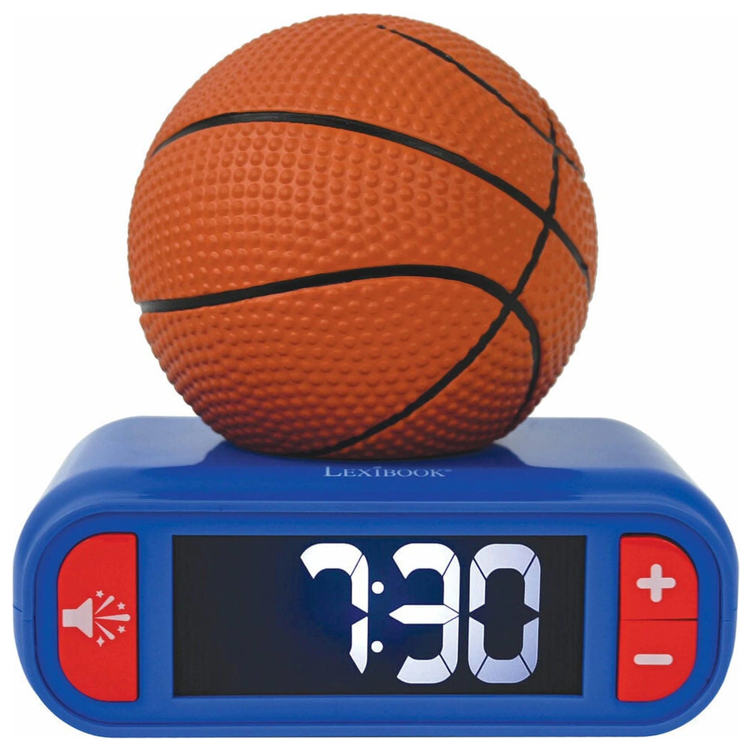 Basketball 3D-Nachtlicht-Digitalwecker Produktfoto