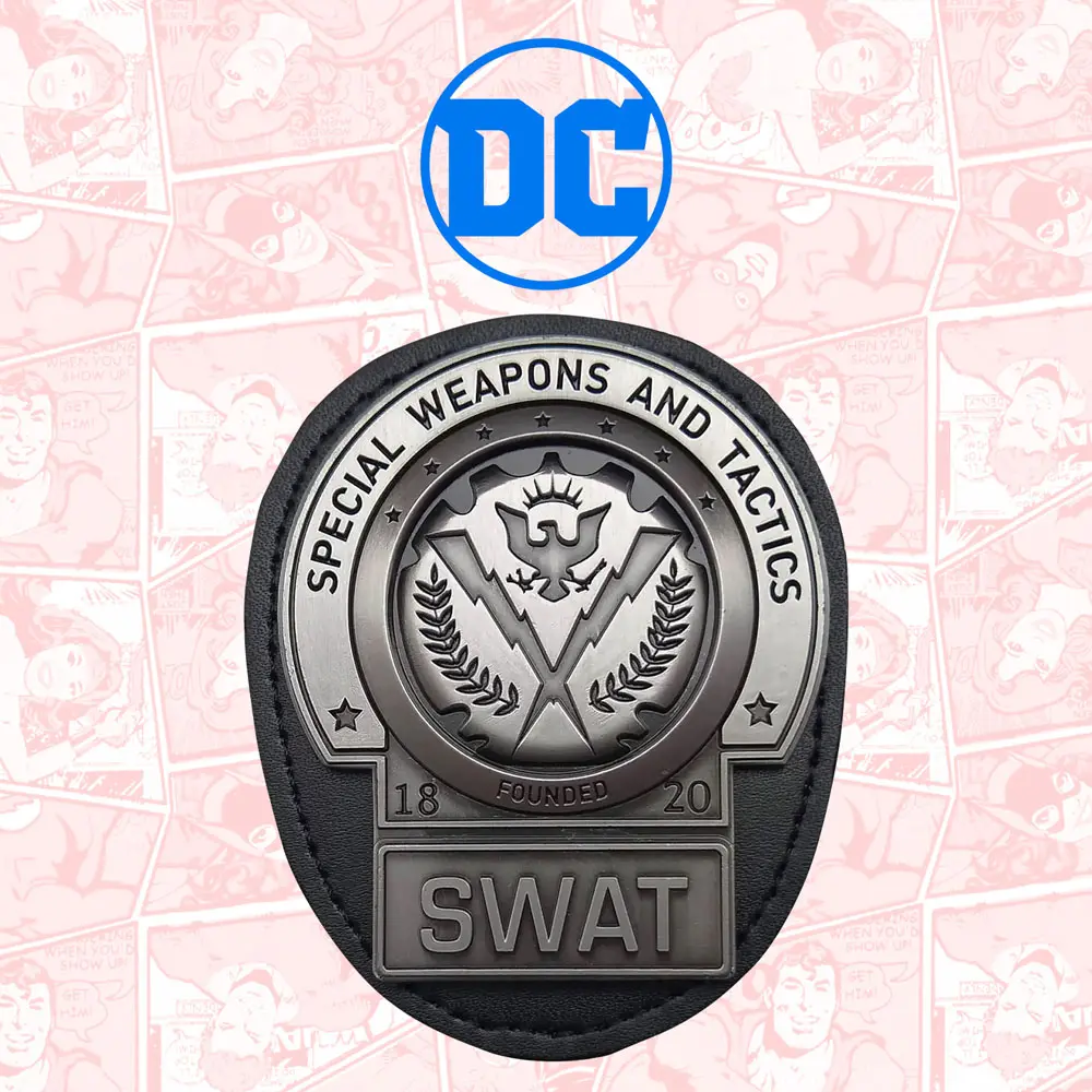 Batman Replik 1/1 The Dark Knight Gotham City SWAT Badge Limited Edition Produktfoto