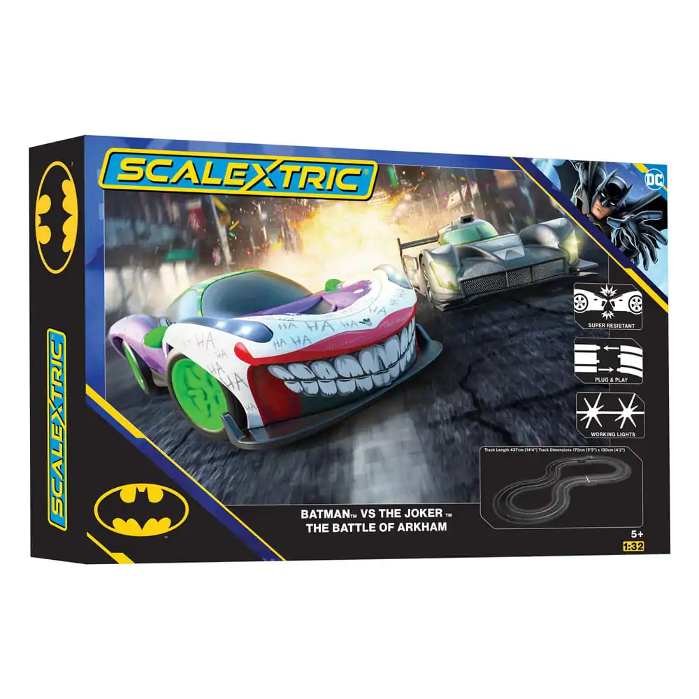 Batman Slotcar / Rennbahn-Auto Set 1/32 Batman Vs The Joker - The Battle of Arkham termékfotó