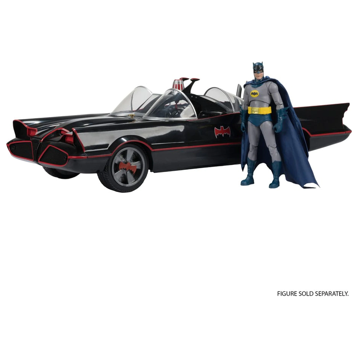 Batman (1966) DC Multiverse Fahrzeug Batmobil 53 cm Produktfoto