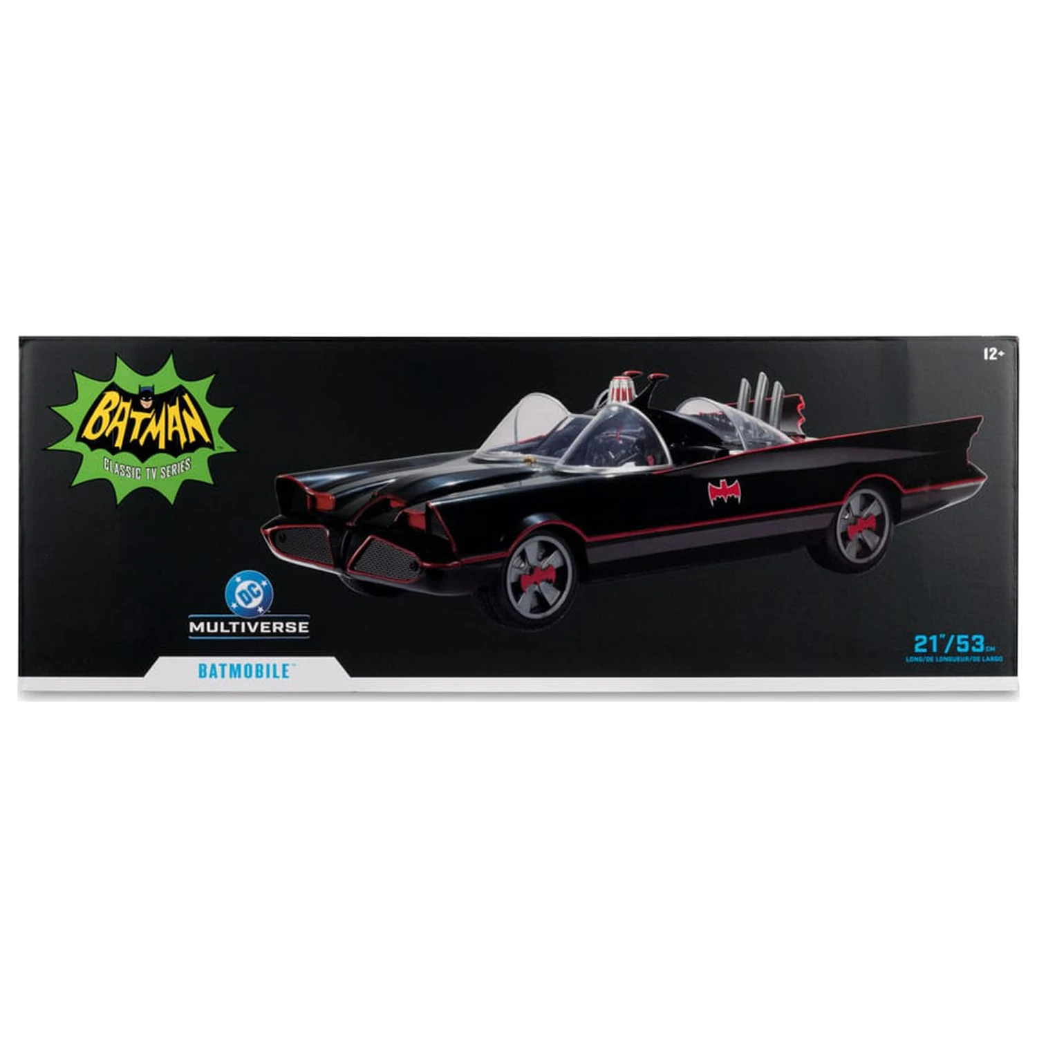 Batman (1966) DC Multiverse Fahrzeug Batmobil 53 cm Produktfoto