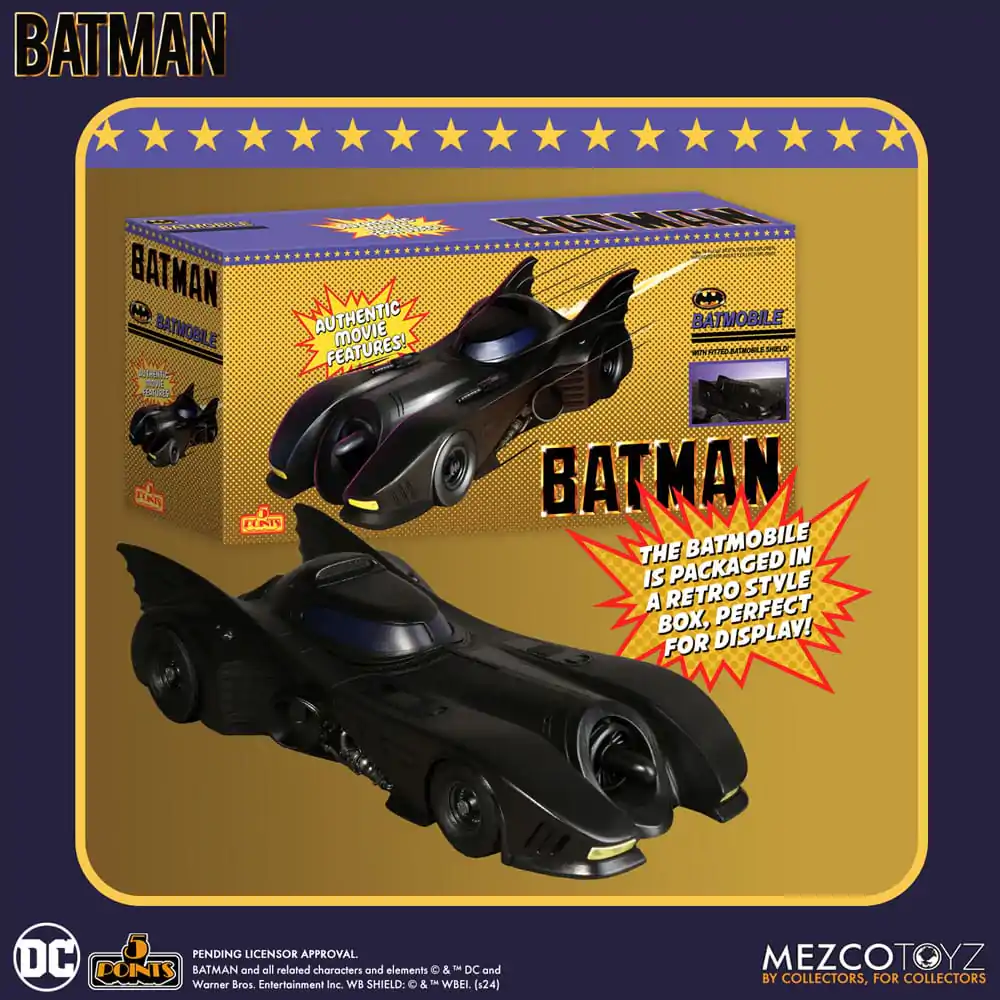 Batman (1989) 5 Points Fahrzeug Batmobile termékfotó