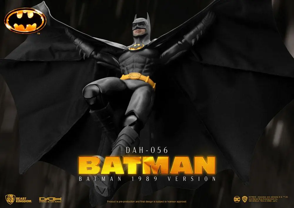 Batman 1989 Dynamic 8ction Heroes Actionfigur 1/9 Batman 24 cm termékfotó