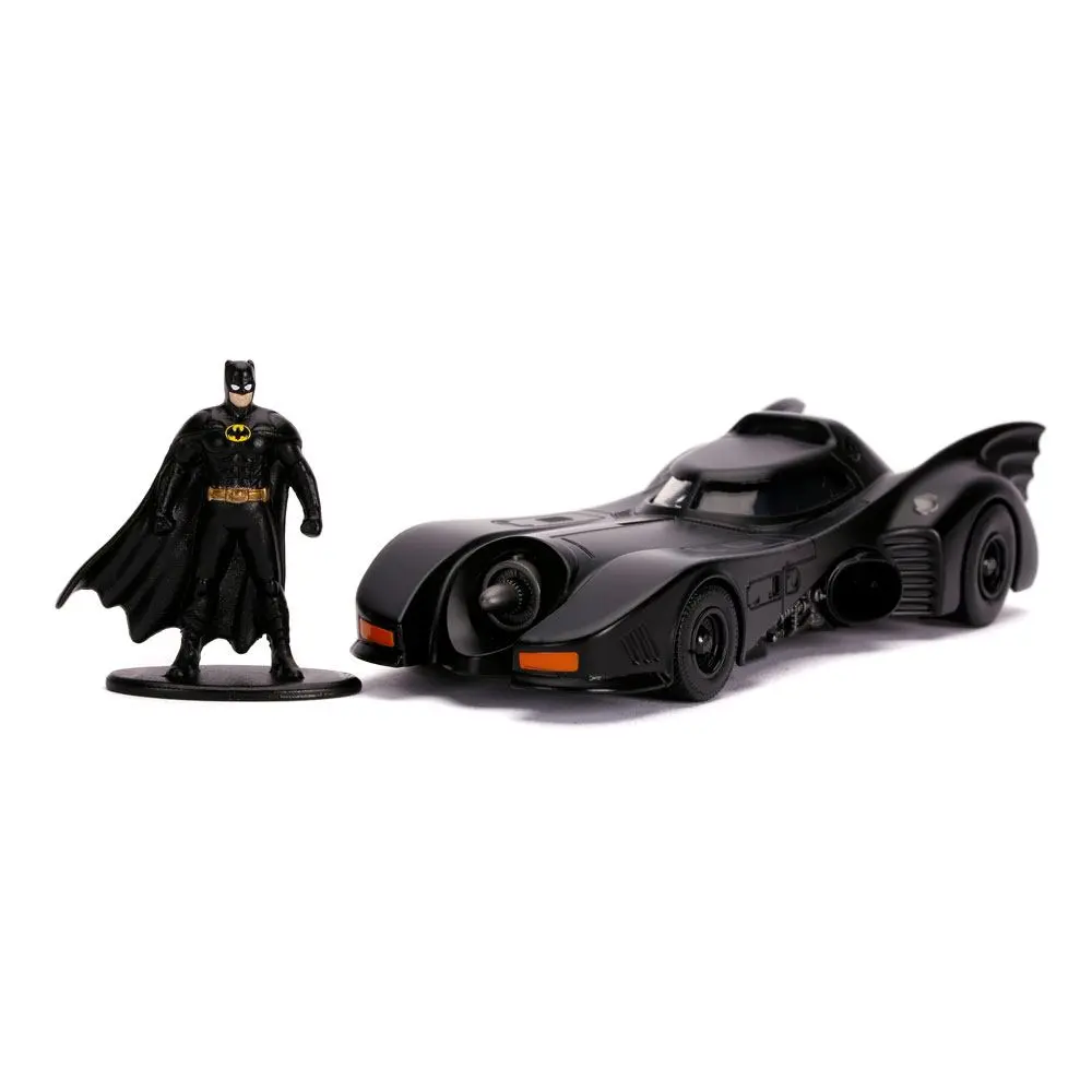 Batman 1989 Hollywood Rides Diecast Modell 1/32 1989 Batmobil mit Figur termékfotó