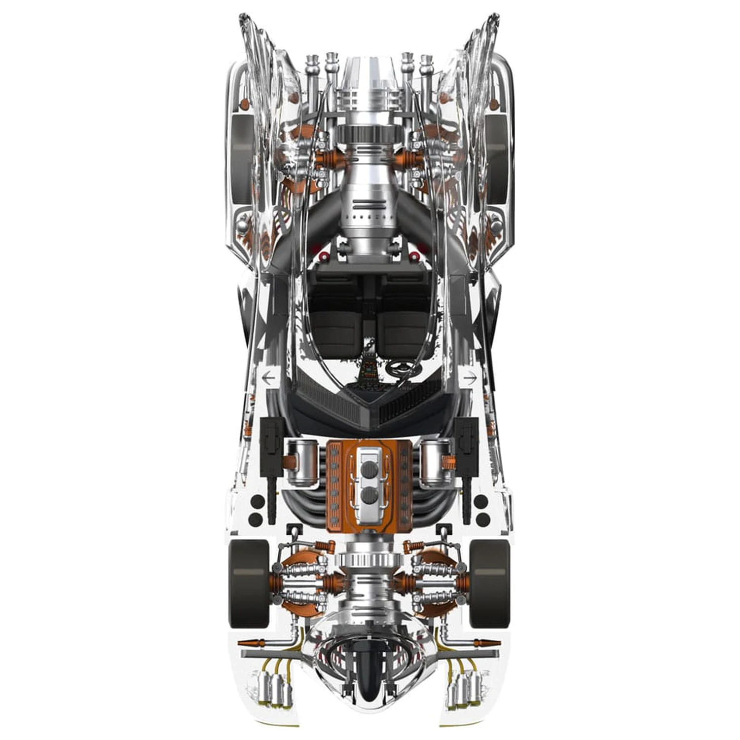 Batman 1989 Super Cyborg Fahrzeug Batmobile 1989 (Clear) 35 cm Produktfoto