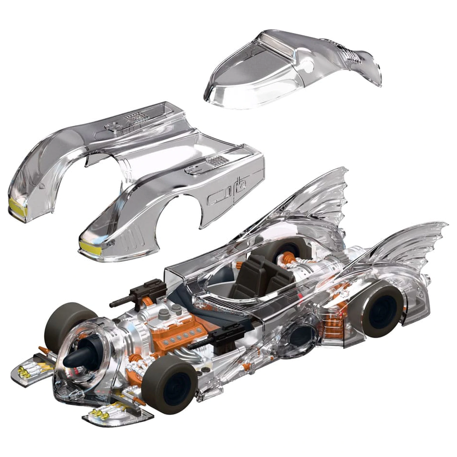 Batman 1989 Super Cyborg Fahrzeug Batmobile 1989 (Clear) 35 cm Produktfoto