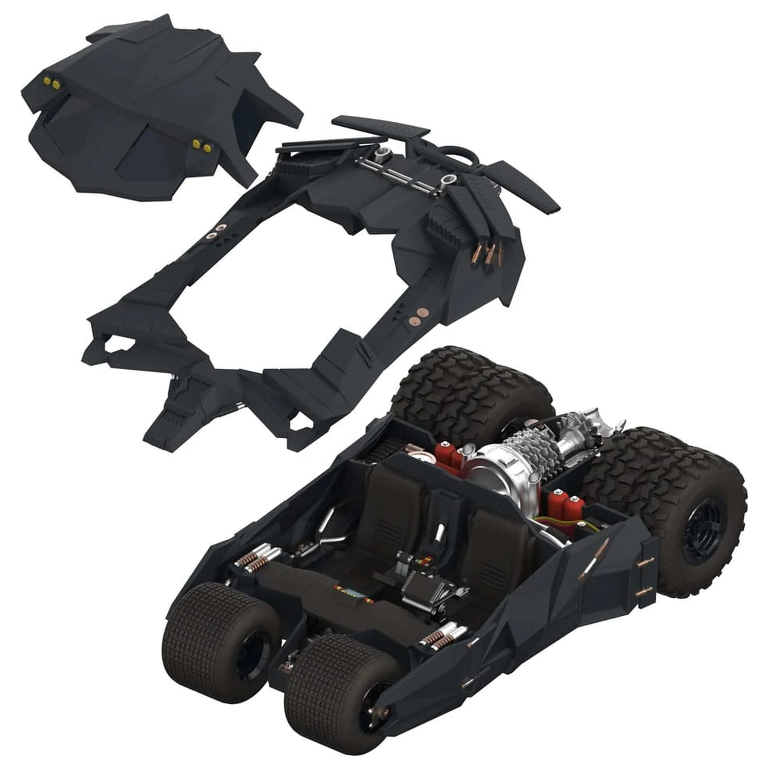 Batman 1989 Super Cyborg Fahrzeug Batmobile Tumbler (Full Color) 33 cm Produktfoto