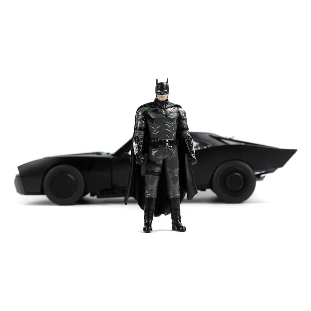 Batman 2022 Hollywood Rides Diecast Modell 1/18 2022 Batmobil mit Figur Produktfoto