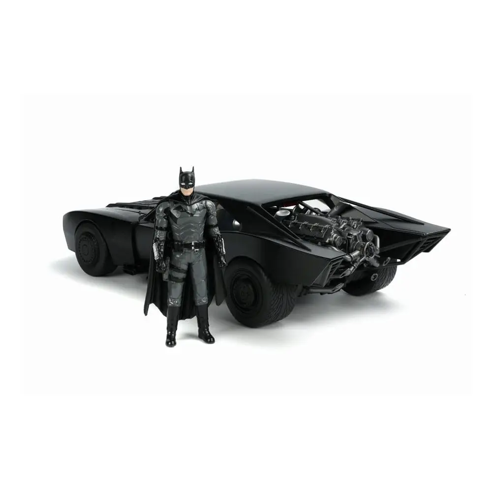 Batman 2022 Hollywood Rides Diecast Modell 1/18 2022 Batmobil mit Figur Produktfoto