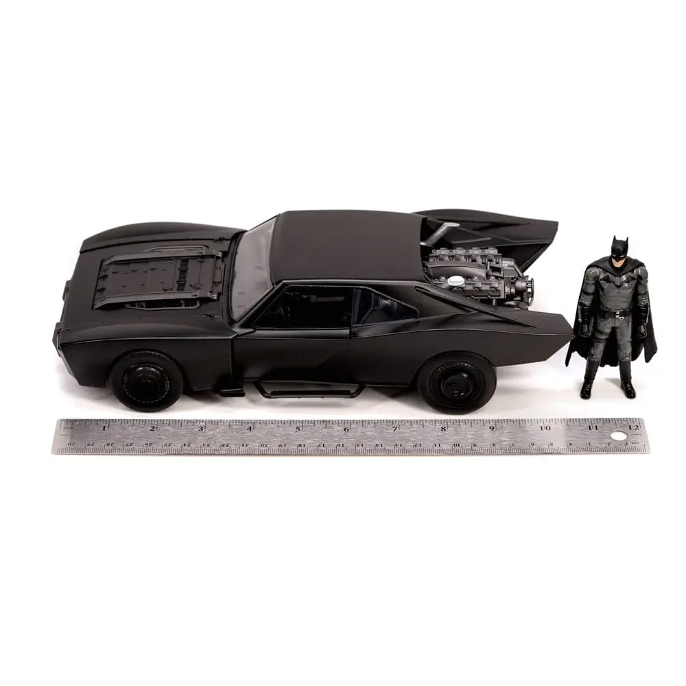 Batman 2022 Hollywood Rides Diecast Modell 1/18 2022 Batmobil mit Figur Produktfoto