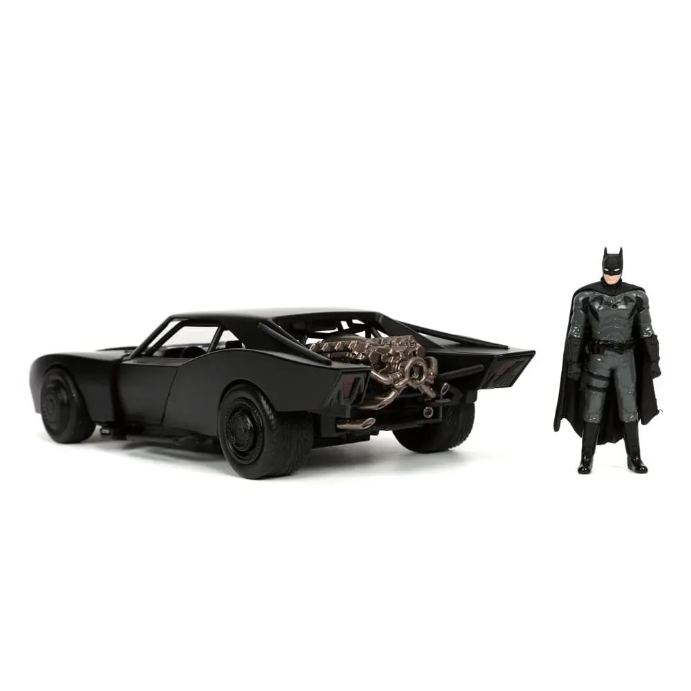 Batman 2022 Hollywood Rides Diecast Modell 1/24 2022 Batmobil mit Figur Produktfoto