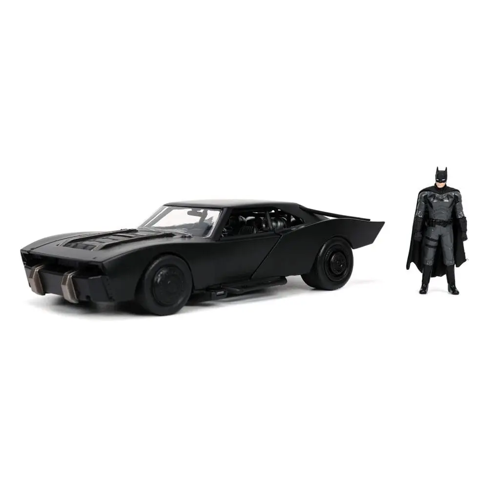 Batman 2022 Hollywood Rides Diecast Modell 1/24 2022 Batmobil mit Figur Produktfoto