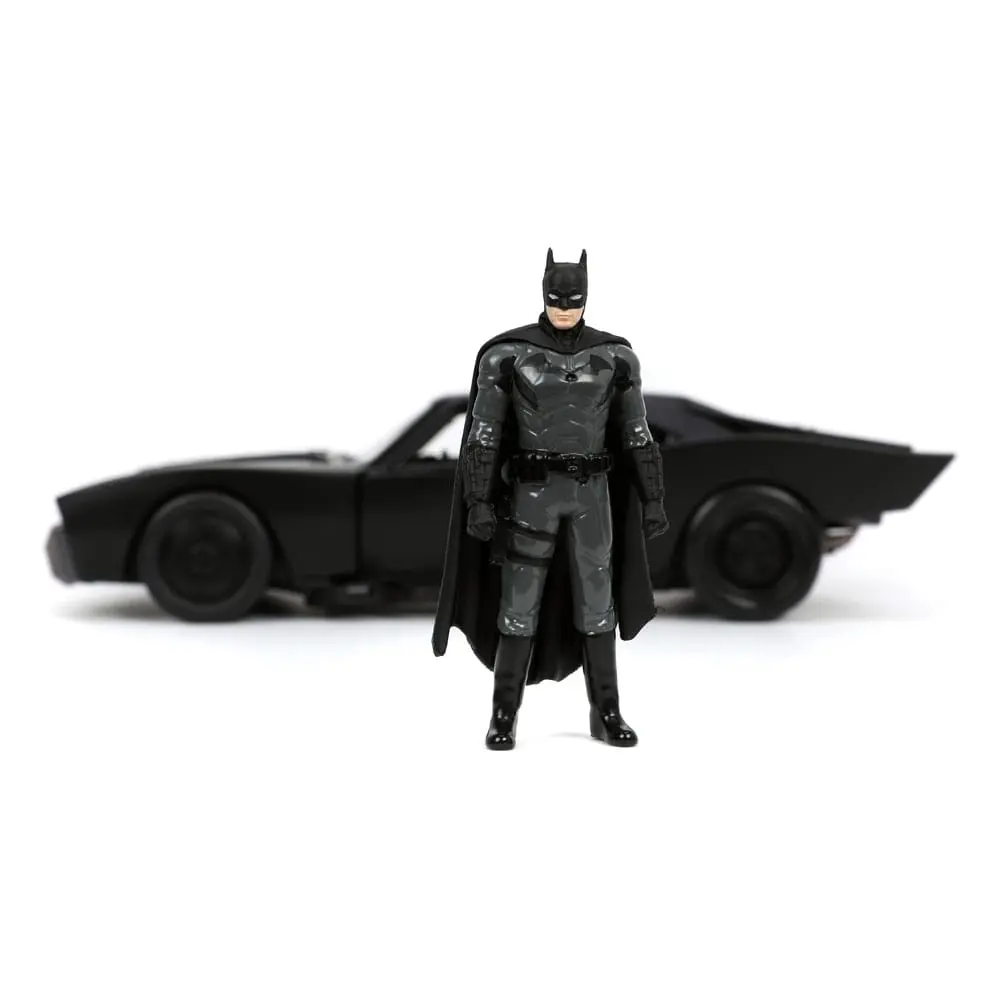 Batman 2022 Hollywood Rides Diecast Modell 1/24 2022 Batmobil mit Figur Produktfoto