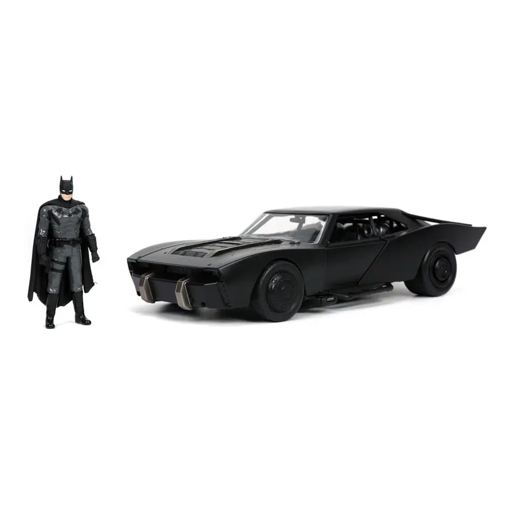 Batman 2022 Hollywood Rides Diecast Modell 1/24 2022 Batmobil mit Figur Produktfoto