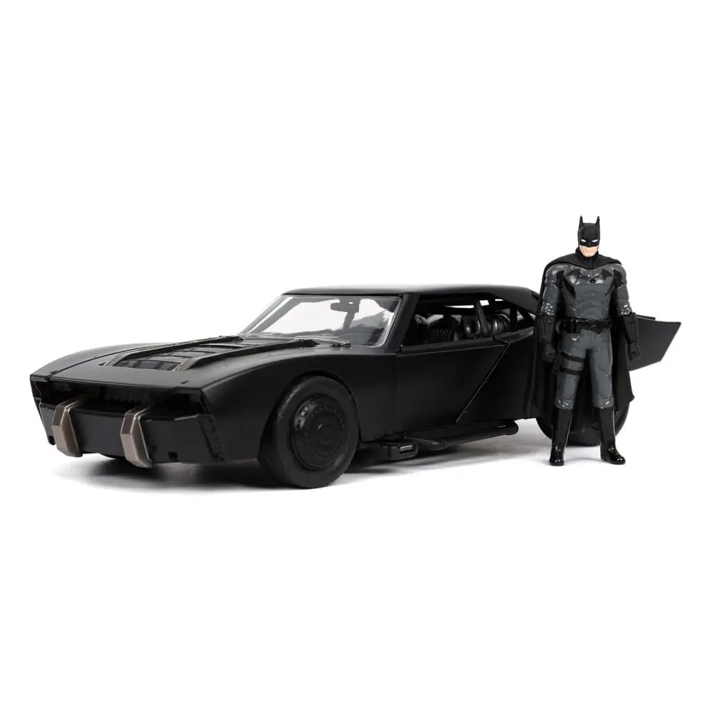 Batman 2022 Hollywood Rides Diecast Modell 1/24 2022 Batmobil mit Figur Produktfoto