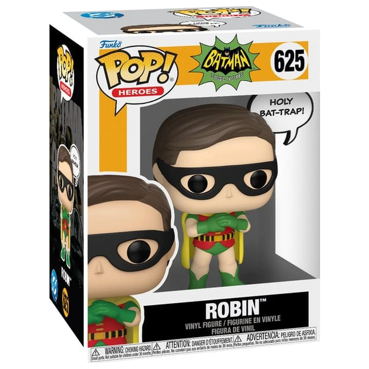 Batman 66 Funko POP! Vinyl Figur Robin 9 cm Produktfoto