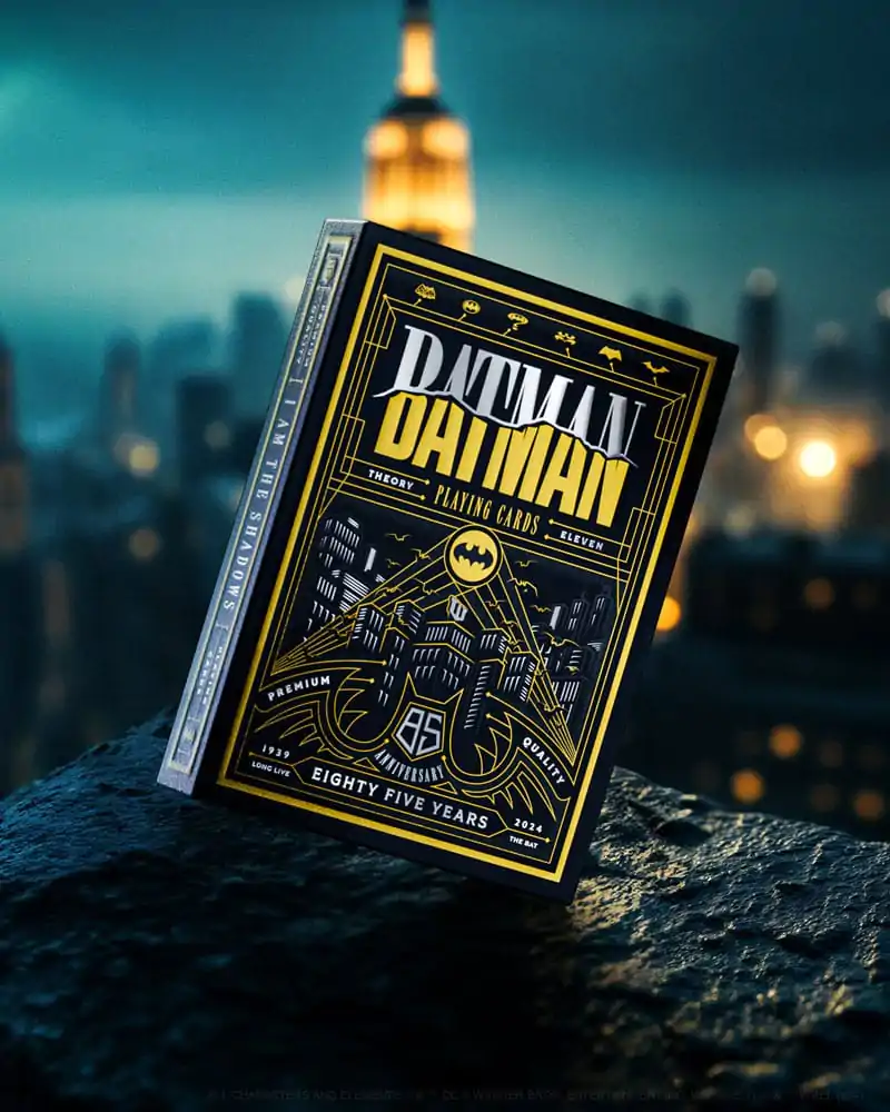 Batman 85th Anniversary Spielkarten Produktfoto