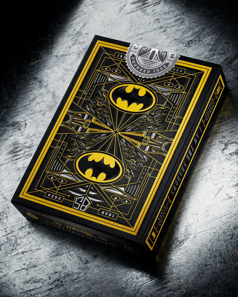 Batman 85th Anniversary Spielkarten Produktfoto