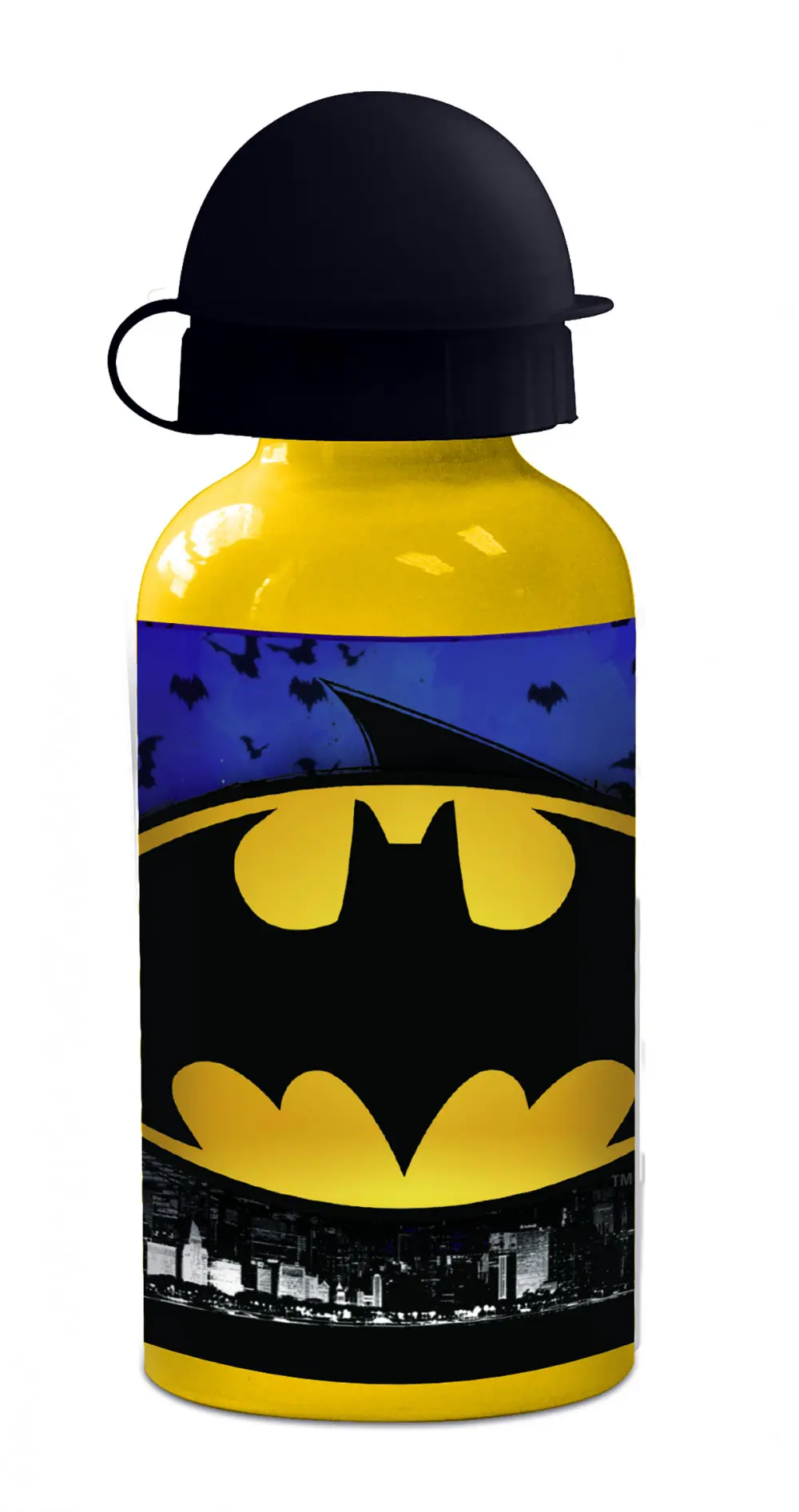 Batman Aluminium Flasche 400 ml Produktfoto