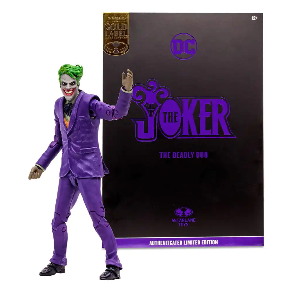 Batman & The Joker: The Deadly Duo DC Multiverse Actionfigur The Joker (Gold Label) 18 cm termékfotó