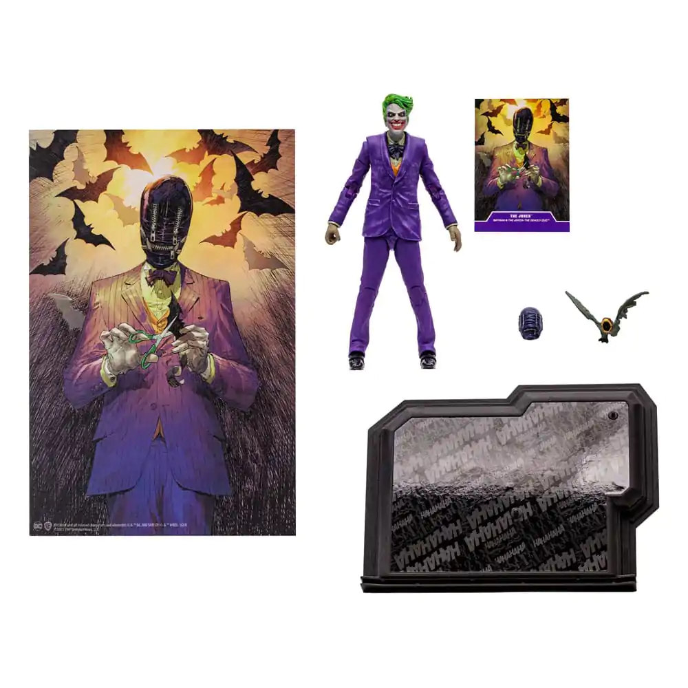 Batman & The Joker: The Deadly Duo DC Multiverse Actionfigur The Joker (Gold Label) 18 cm termékfotó