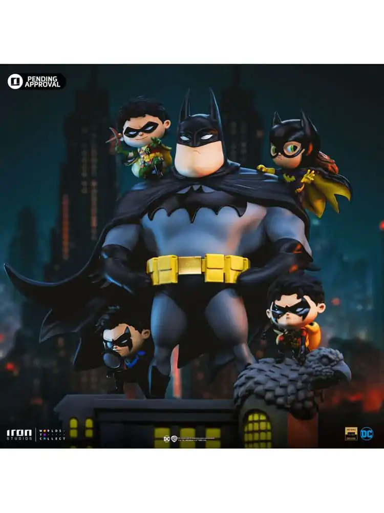 Batman Animated icons PVC Figur Batman Family 18 cm Produktfoto