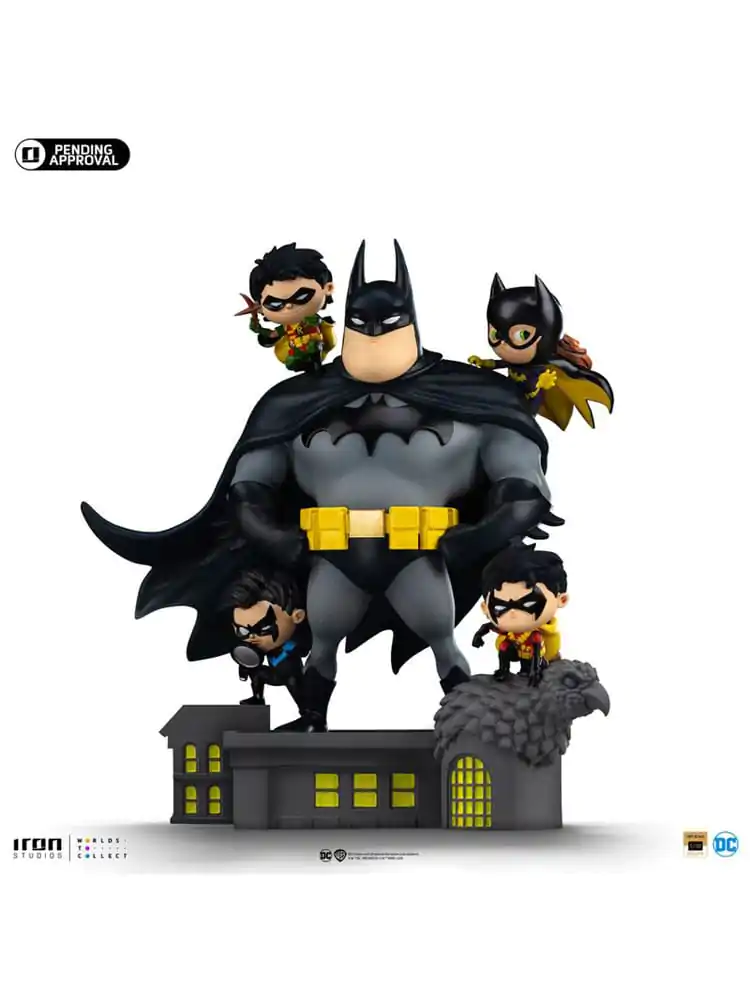 Batman Animated icons PVC Figur Batman Family 18 cm Produktfoto