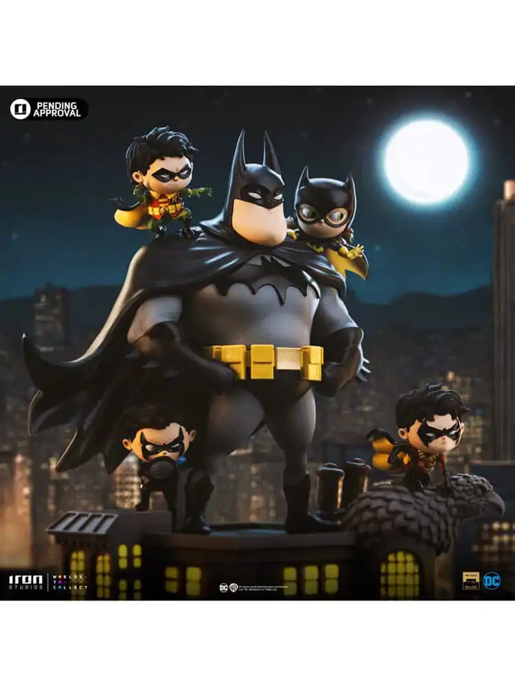 Batman Animated icons PVC Figur Batman Family 18 cm Produktfoto