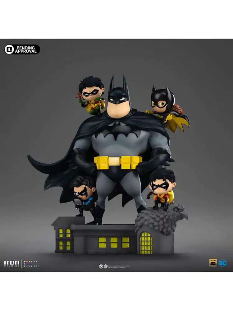 Batman Animated icons PVC Figur Batman Family 18 cm Produktfoto