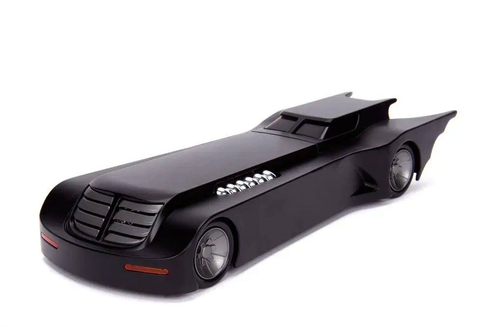 Batman Animated Series Metals Diecast Modell 1/24 Batmobile mit Figur Produktfoto