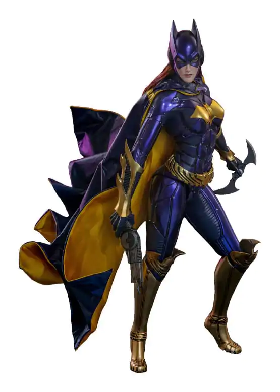 Batman Arkham Knight Videogame Masterpiece Actionfigur 1/6 Batgirl (Purple and Gold Version) Exclusive 30 cm Produktfoto