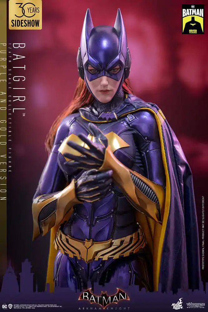 Batman Arkham Knight Videogame Masterpiece Actionfigur 1/6 Batgirl (Purple and Gold Version) Exclusive 30 cm Produktfoto