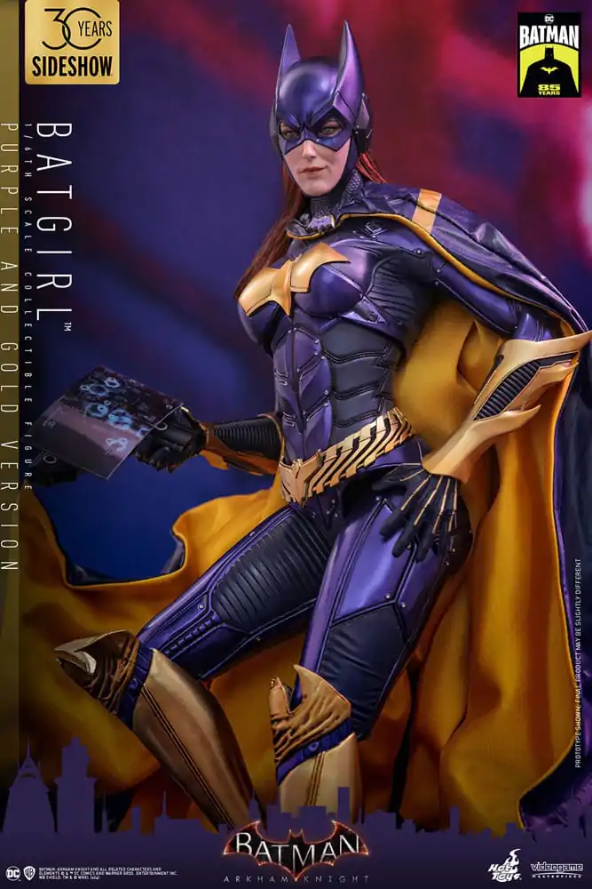 Batman Arkham Knight Videogame Masterpiece Actionfigur 1/6 Batgirl (Purple and Gold Version) Exclusive 30 cm Produktfoto