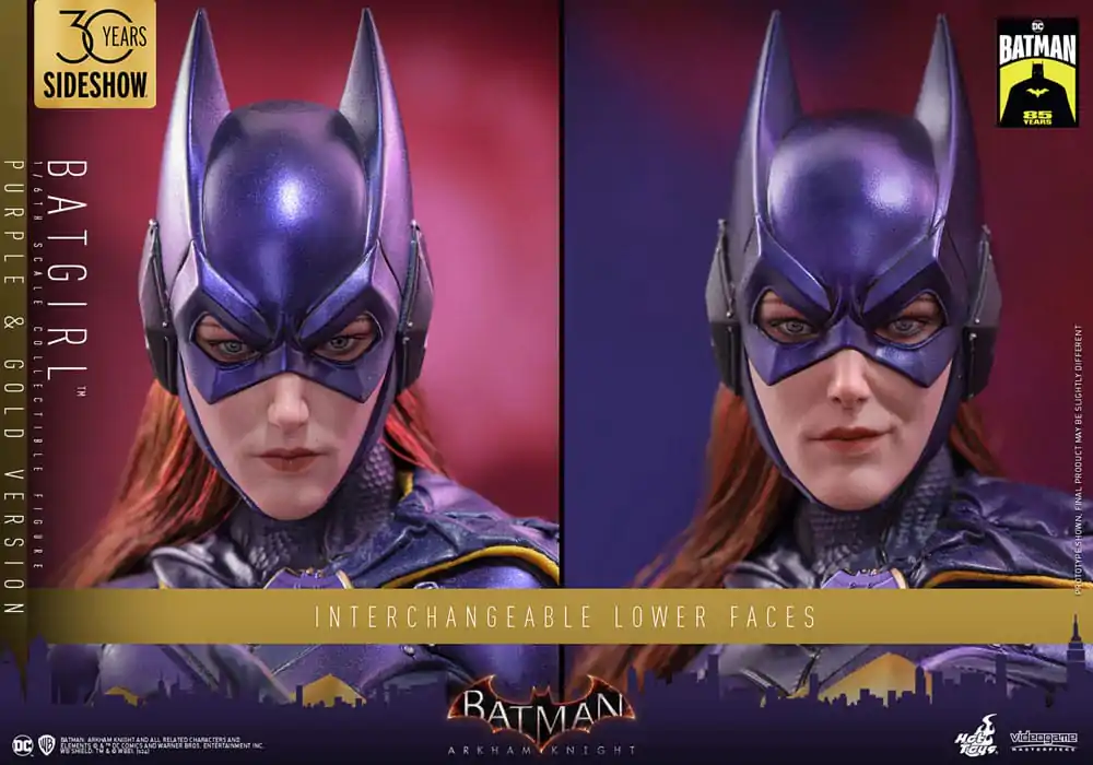 Batman Arkham Knight Videogame Masterpiece Actionfigur 1/6 Batgirl (Purple and Gold Version) Exclusive 30 cm Produktfoto