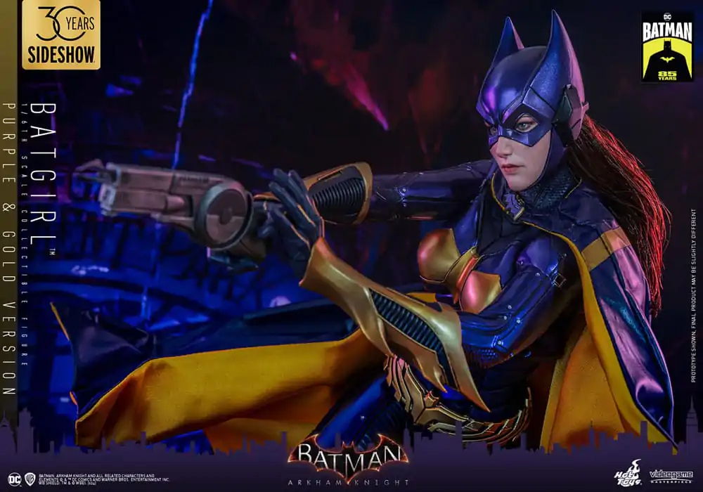 Batman Arkham Knight Videogame Masterpiece Actionfigur 1/6 Batgirl (Purple and Gold Version) Exclusive 30 cm Produktfoto