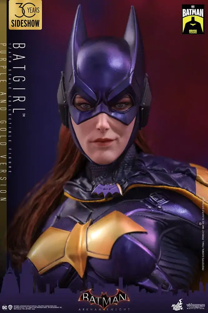 Batman Arkham Knight Videogame Masterpiece Actionfigur 1/6 Batgirl (Purple and Gold Version) Exclusive 30 cm Produktfoto