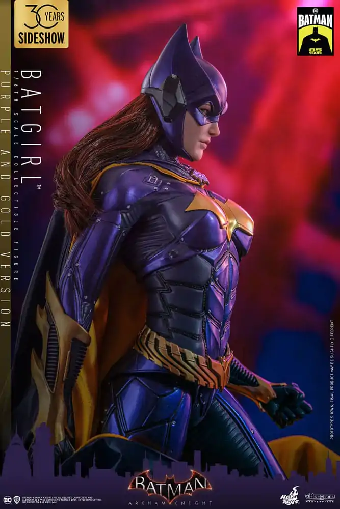 Batman Arkham Knight Videogame Masterpiece Actionfigur 1/6 Batgirl (Purple and Gold Version) Exclusive 30 cm Produktfoto